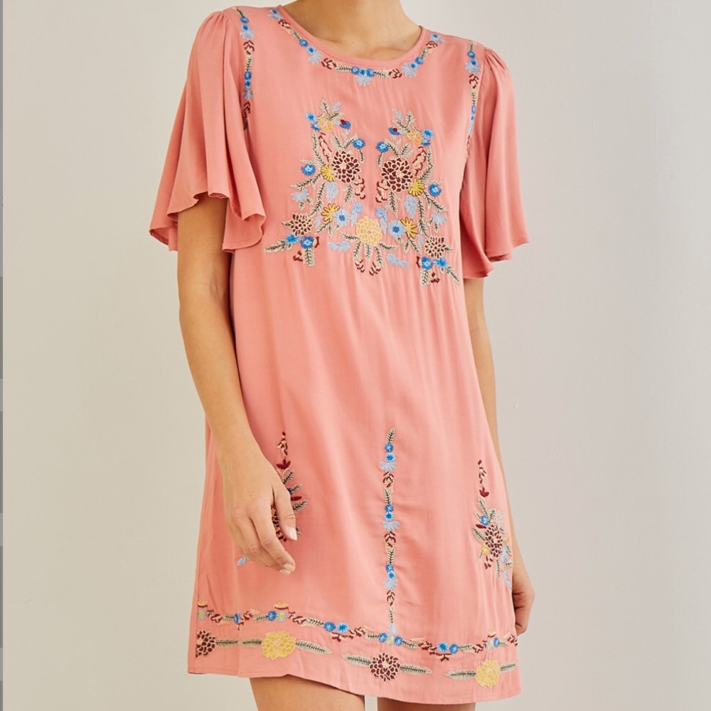 Embroidered Dress